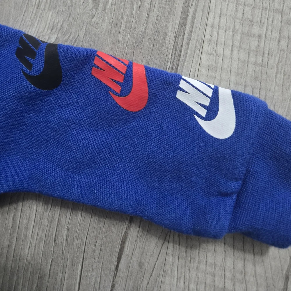 Nike Kids Bodysuit – Blue & Black – 6 Months: